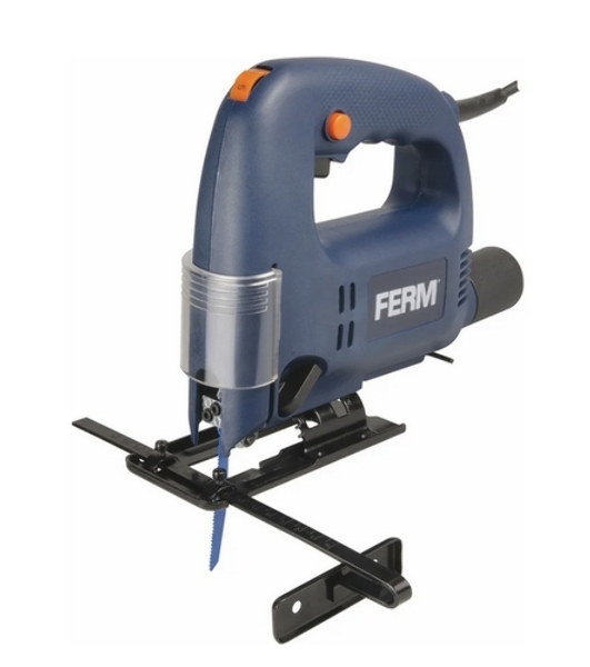 Лобзик электрический FERM JSM1023, 570 Вт., 500-3000 ход/мин, пропил 70 мм, коробка