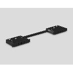 Коннектор питания гибкий для шинопровода GL2035 BK черный IP20 48V 230*10*37, фото 1