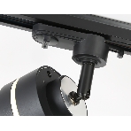 Трековый светильник Ambrella light GL5385 BK/FR черный/белый матовый GX53 max 12W, фото5