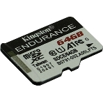 Флеш карта microSD 64Gb Kingston microSDНC Class 10 A1 UHS-I Endurance 95R/30W Card Only, фото3