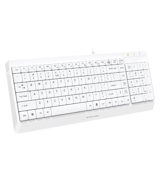 Клавиатура проводная A4Tech Fstyler FK15, USB, белый