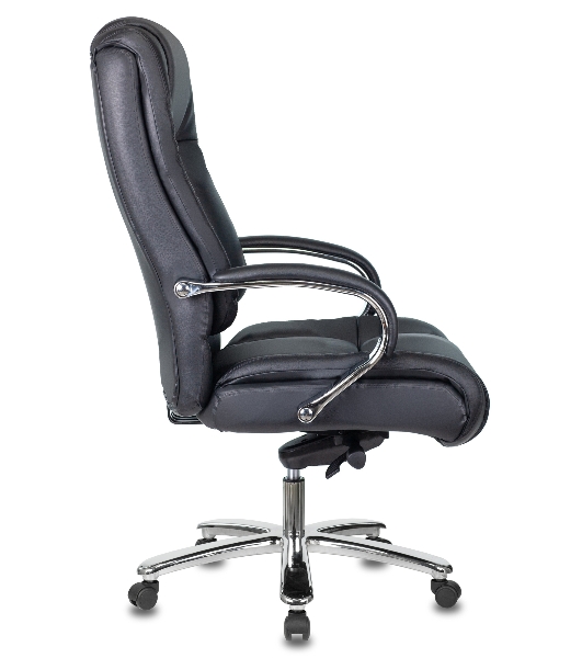 Кресло Бюрократ T-9925SL/BLACK черный, кожа