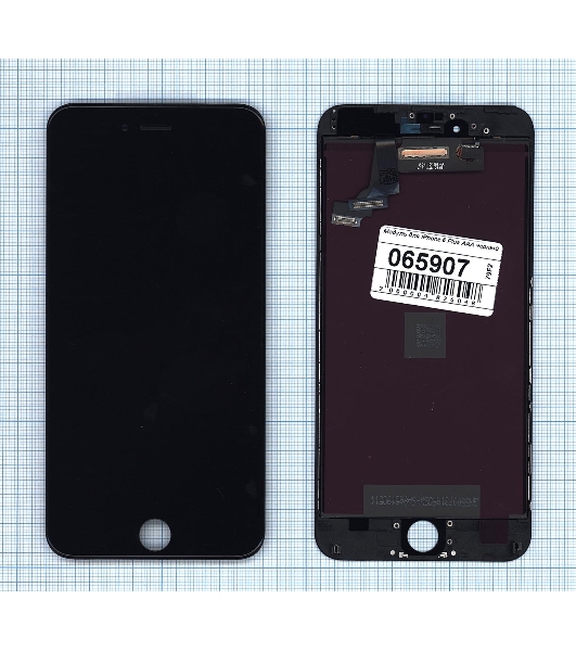 Дисплей для Apple iPhone 6 Plus в сборе с тачскрином (AAA) черный