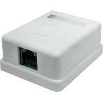 Розетка компьютерная Suprlan 10-0307-1, наклад. RJ45 1 кат.5E UTP, фото4