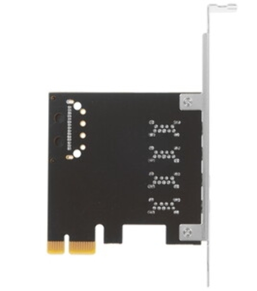 Контроллер ExeGate EXE-314 PCI-E 2.0, 4*USB 3.0 ext, разъем доп.питания (OEM)