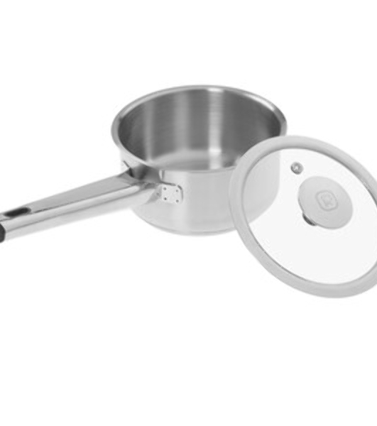 Ковш Rondell Modern RDS-1745, 0.9 л, с крышкой, сталь