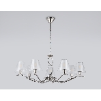 Люстра Ambrella light LH57083/7 SN/FR никель/белый матовый E14/7 max 40W D840*790, фото4