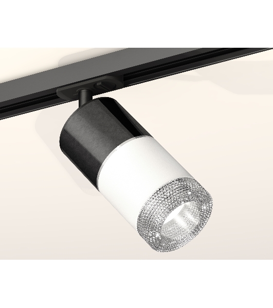 Светильник Ambrella light XT7401051 SWH/DCH/CL/SBK белый песок/черный хром/прозрачный/черный песок MR16 GU5.3