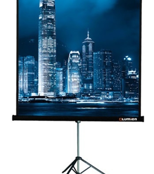 Экран на треноге Lumien 203x203см Master View LMV-100109 1:1 напольный рулонный