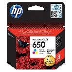 Картридж струйный HP 650 CZ102AE многоцветный для HP DJ IA 2515/2516 (200 стр.), фото2
