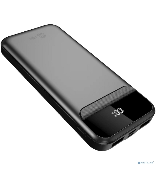 Портативный аккумулятор Cactus CS-PBFSCA-10000 10000mAh 4.5A 2xUSB-A/USB-C черный