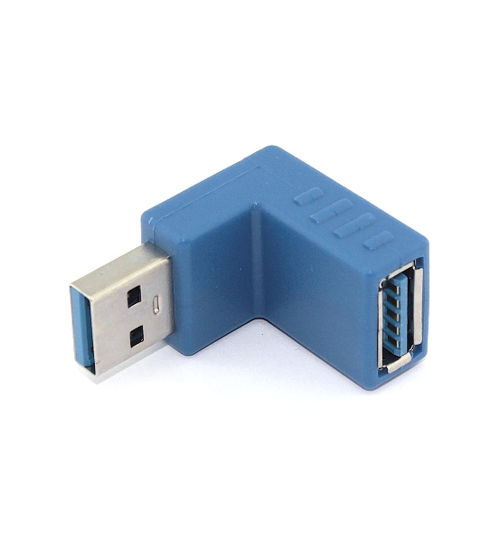 Угловой удлинитель USB Type A с поворотом наверх