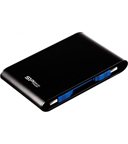 Внешний HDD 2.5' Silicon Power Armor A80, 2TB, USB 3.2 Gen 1 Type-A, 5400 rpm, черный