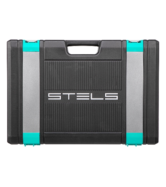 Набор инструмента Stels 14112 1/4', 1/2', CrV, S2, усиленный кейс, 119 шт