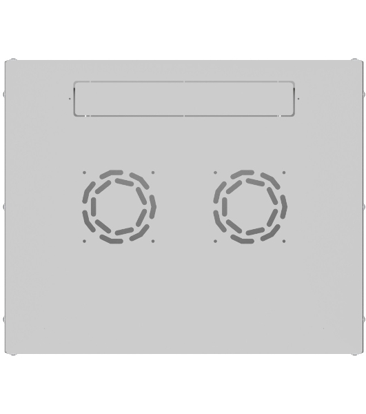 Шкаф коммутационный NTSS Lime (NTSS-WL6U5560GS) настенный 6U 550x600 мм пер. дв.стекл несъемн. бок. пан. 30 кг серый 110 град. IP20 сталь