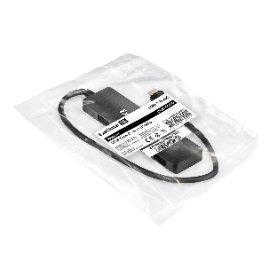 USB-концентратор 4-в-1 ExeGate DUB-4CP/3 (кабель-адаптер USB Type C --> 4xUSB3.0, Plug&Play, черный)