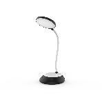 Светодиодная настольная лампа Ambrella light DE601 BK/WH черный/белый LED 2800-6500K 5W, фото 1