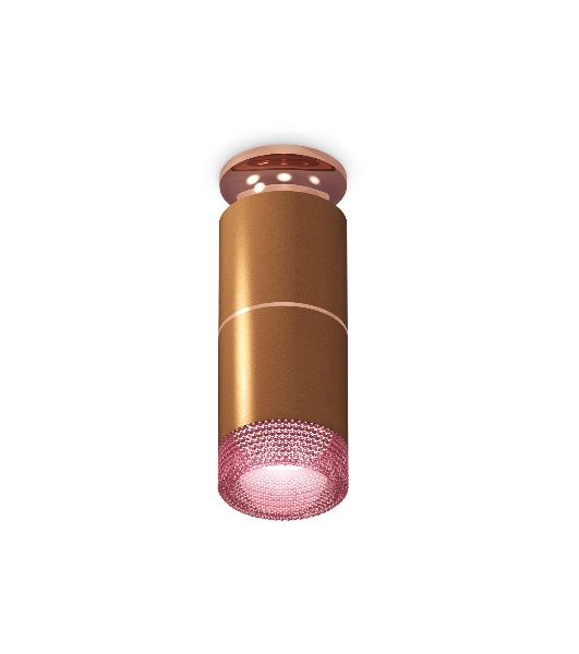 Светильник Ambrella Light XS6304211 SCF/PPG/PI кофе песок/золото розовое полированное/розовый MR16 GU5.3