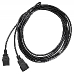 Кабель-удлинитель питания Buro IEC320-C13/IEC320-C14 5м, фото 1