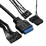 Компьютерный корпус Minitower ExeGate mEVO-7807 (mATX, без БП, 1хUSB+1хUSB 3.0, черный 1x12см с RGb подсветкой), фото4