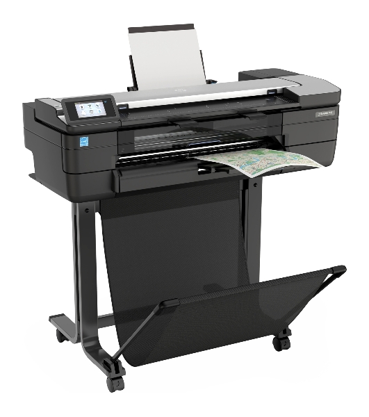 Плоттер струйный HP DesignJet T830 MFP (F9A28D), A1, 24', цветной, печ. A1 за 26 сек., 610 мм, 2400x1200 dpi, Wi-Fi, USB 2.0, Ethernet