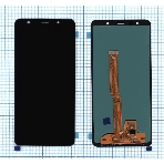 Дисплей для Samsung Galaxy A7 SM-A750F (2018) (OLED Full Size) черный, фото 1