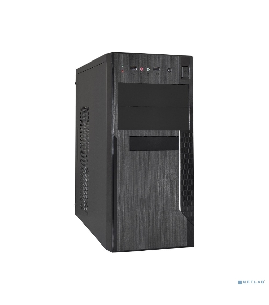 Компьютерный корпус ExeGate EX283245RUS Minitower ExeGate MA-373X-600W-12 (mATX, БП UN600 с вент. 12см, 2*USB, аудио, черный)