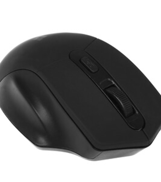 Мышь беспроводная Defender Datum MB-345 черный, 1600 dpi, радиоканал, USB, кнопки - 4