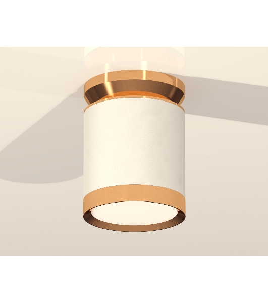 Светильник Ambrella Light XS8141030 SWH/PYG белый песок песок/золото желтое полированное GX53 (N8909, C8141, N8124)