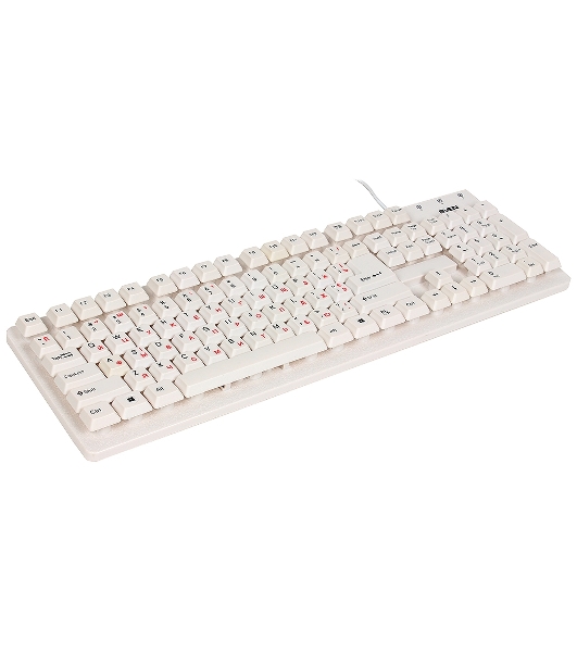 Клавиатура проводная SVEN Standard 301 USB белая