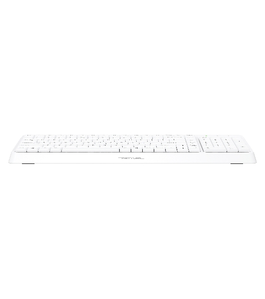 Клавиатура проводная A4Tech Fstyler FK15, USB, белый