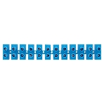 Клеммная винтовая колодка Rexant KВ-25 10-25, ток 60 A, полиэтилен синий (10 шт./уп.), фото3