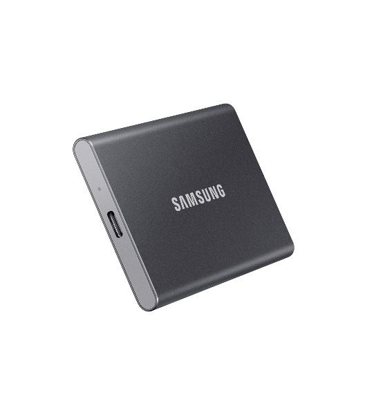 Внешний SSD Samsung T7, 2TB, USB 3.2 Gen 2 Type-C, R/W 1050/1000, титан