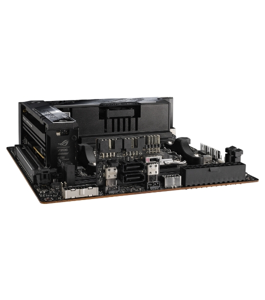 Материнская плата ASUS ROG STRIX X670E-I GAMING WIFI, AM5, AMD X670, 2xDDR5, 2xSATA, 2xM.2, 1xPCI-E 5.0 x16, 1xHDMI, 2xUSB-C, 1x 2.5Gb LAN, 3xUSB-A 3.2 Gen 2, 2xUSB-A 2.0, 7.1, Mini-ITX