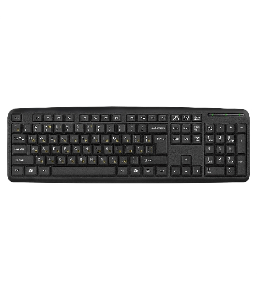 Клавиатура проводная ExeGate LY-331 (EX279937RUS), USB, черный