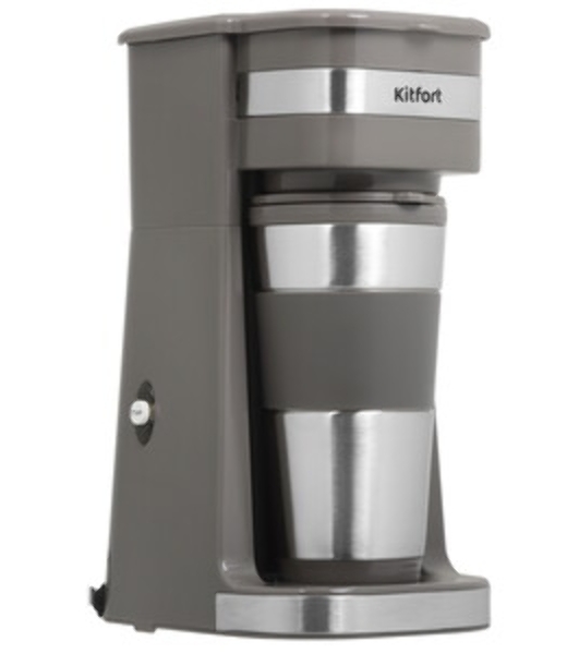 Кофеварка капельная Kitfort КТ-7316 750Вт коричневый/нержавеющая сталь