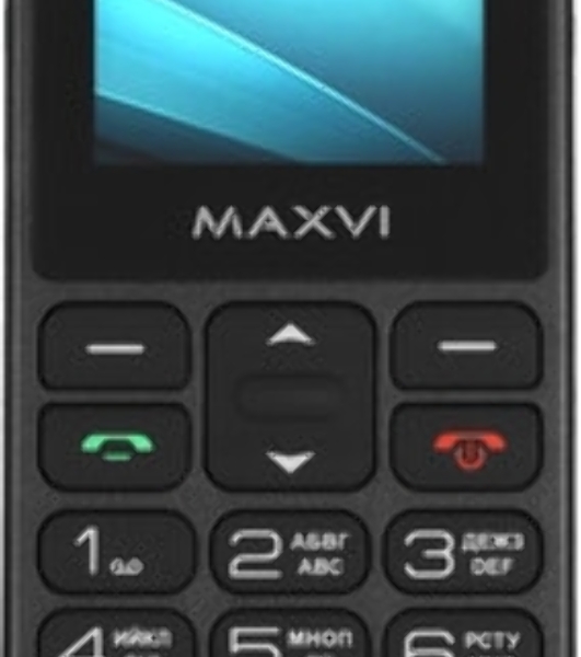 Мобильный телефон Maxvi P110 черный