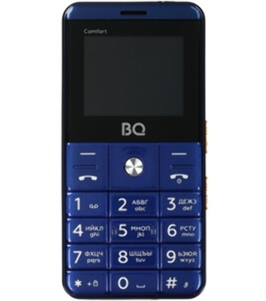 Мобильный телефон BQ 2006 Comfort синий/черный