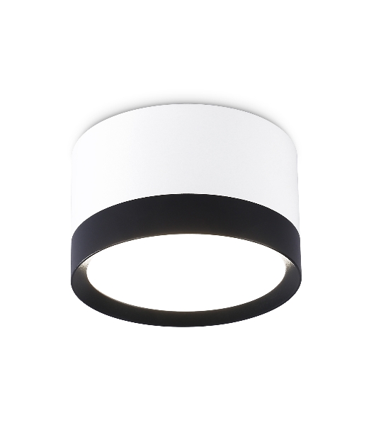 Светильник Ambrella light TN52353 WH/BK белый/черный GX53 max 12W D82*50