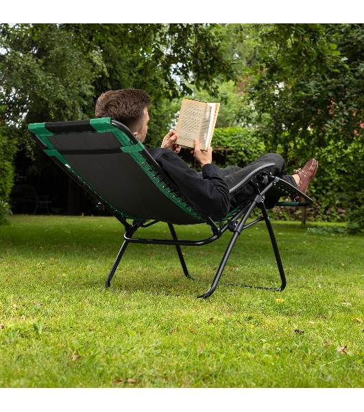 Кресло-шезлонг Palisad Camping складное, многопозиционное 160х63,5х109 cм