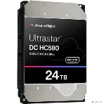 Жесткий диск WD SATA-III 24TB WUH722424ALE6L4 Server Ultrastar DC HC580 (7200rpm) 512Mb 3.5', фото 1