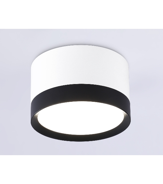 Светильник Ambrella light TN52353 WH/BK белый/черный GX53 max 12W D82*50