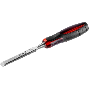 Стамеска MIRAX 1810-12 с двухкомпонентной прозрачной рукояткой, 12мм