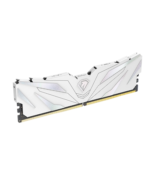 Оперативная память NETAC, DDR4, 8GB (1x8GB), 3200MHz, CL16, DIMM, с радиатором, белый