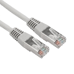 Патч-корд F/UTP Rexant cat.5e, RJ45-RJ45, 26AWG, ZH нг(А)-HF, серый, 0,5 м, фото 1