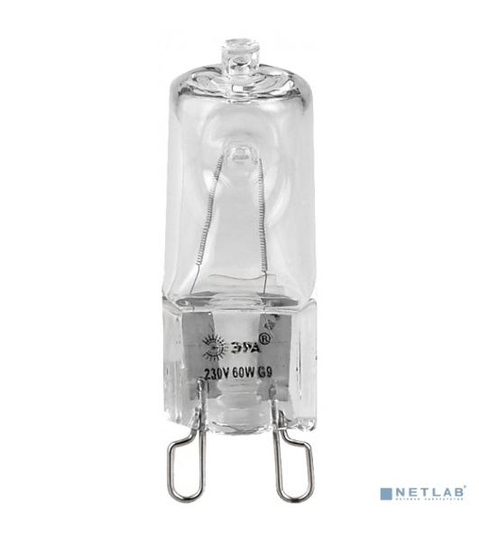 Лампа галогенная ЭРА G9-JCD-60-230V-Cl(100/1000/30000)