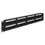 Патч-панель UTP 19' 48 port кат.5e ExeGate разъем KRONE&110 (dual IDC), 2U, фото9