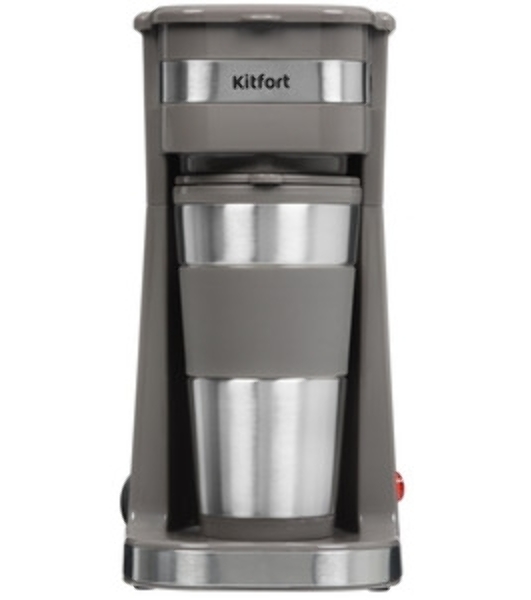 Кофеварка капельная Kitfort КТ-7316 750Вт коричневый/нержавеющая сталь
