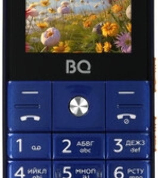 Мобильный телефон BQ 2006 Comfort синий/черный
