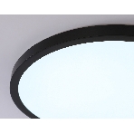 Светильник светодиодный ультратонкий Ambrella light FZ1961 BK черный IP54 40W 5000K D470*15 (Без ПДУ), фото7